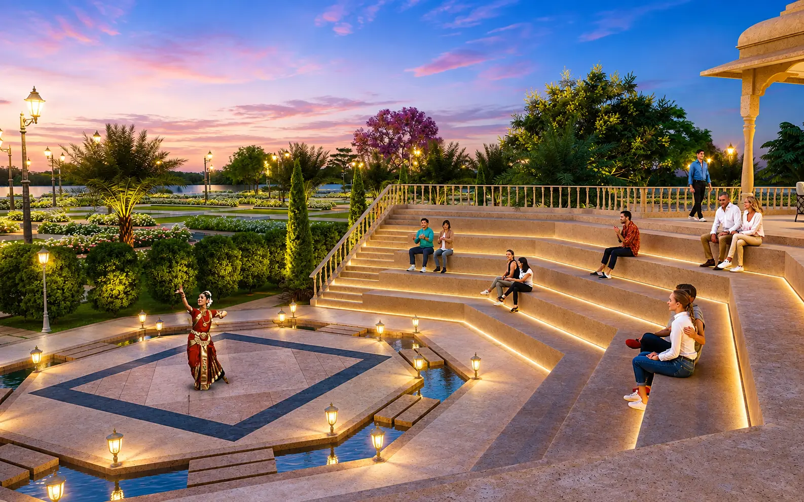 Amphitheatre at The Sarayu, Ayodhya
